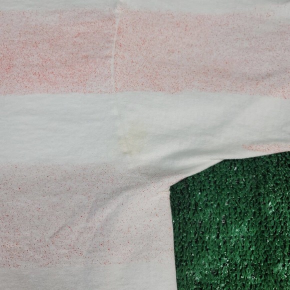 Vintage Rodeo Cowboy Shirt Size Large Single Stitch Made In USA Cattle AOP 90s - Picture 8 of 9